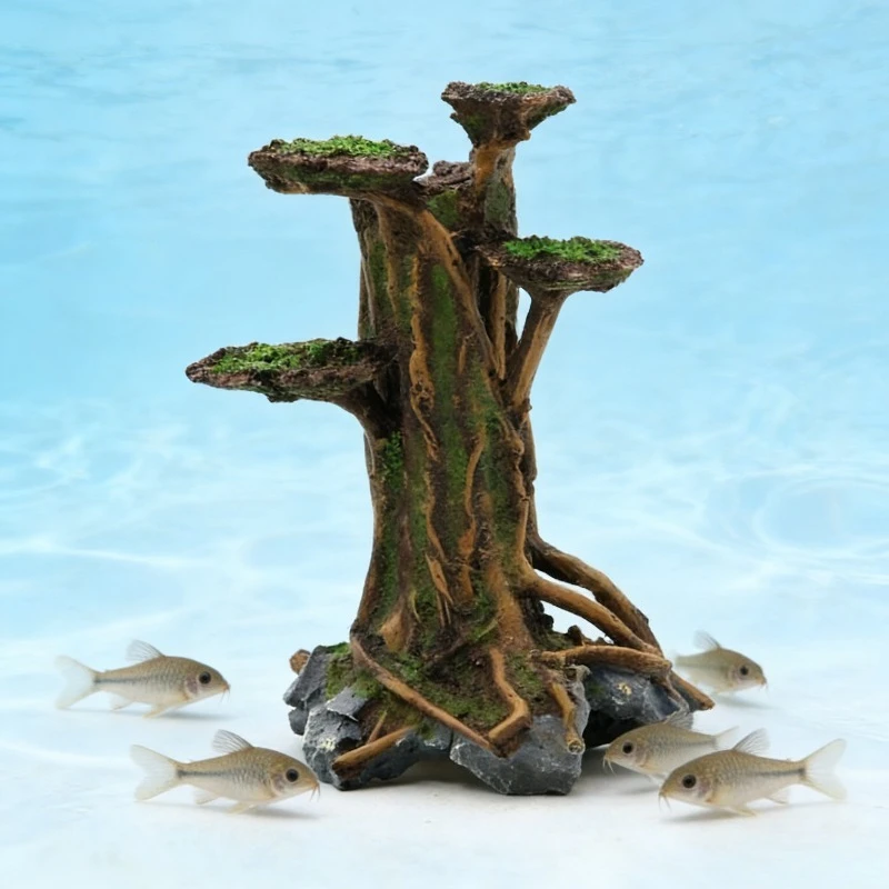 Aquarium Plant Roots - Yapay Yosun Ağacı Kök Ağacı Akvaryum
