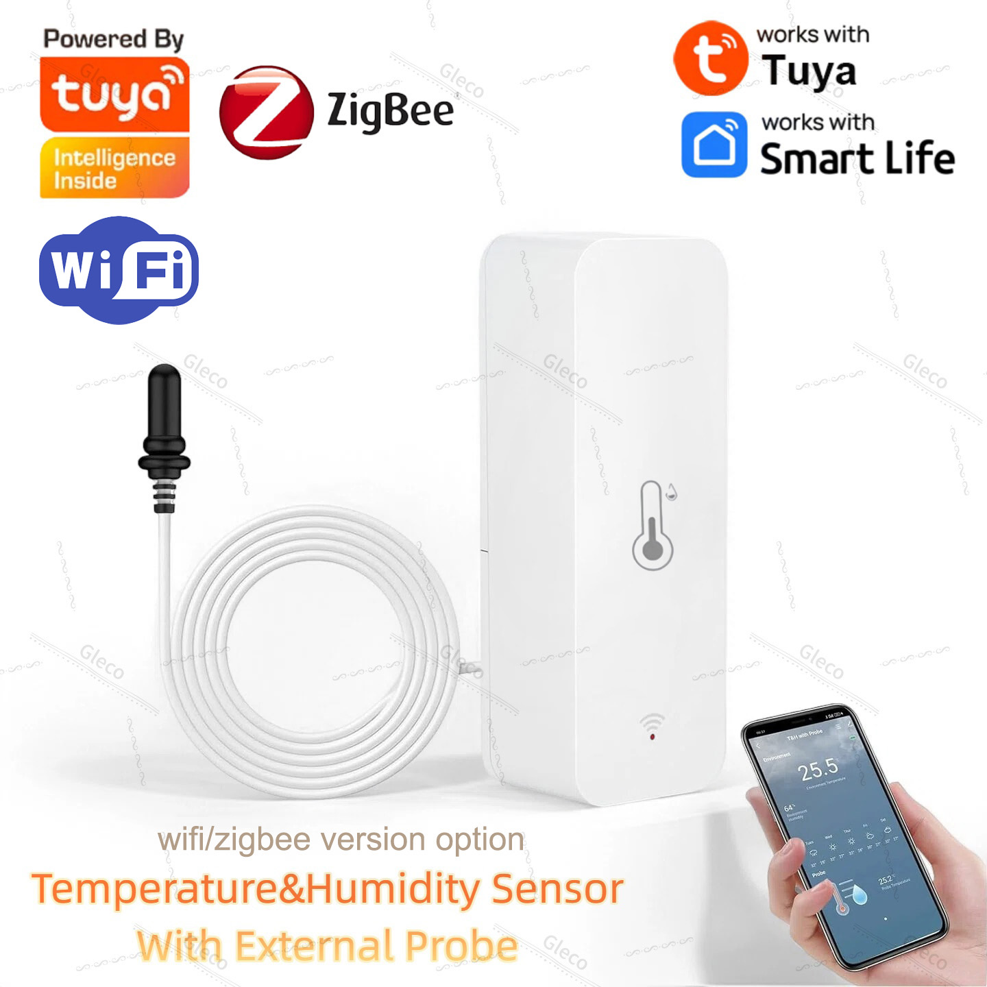 Aquarium Plant Delivery - Tuya Wifi Zigbee Sıcaklık ve Nem