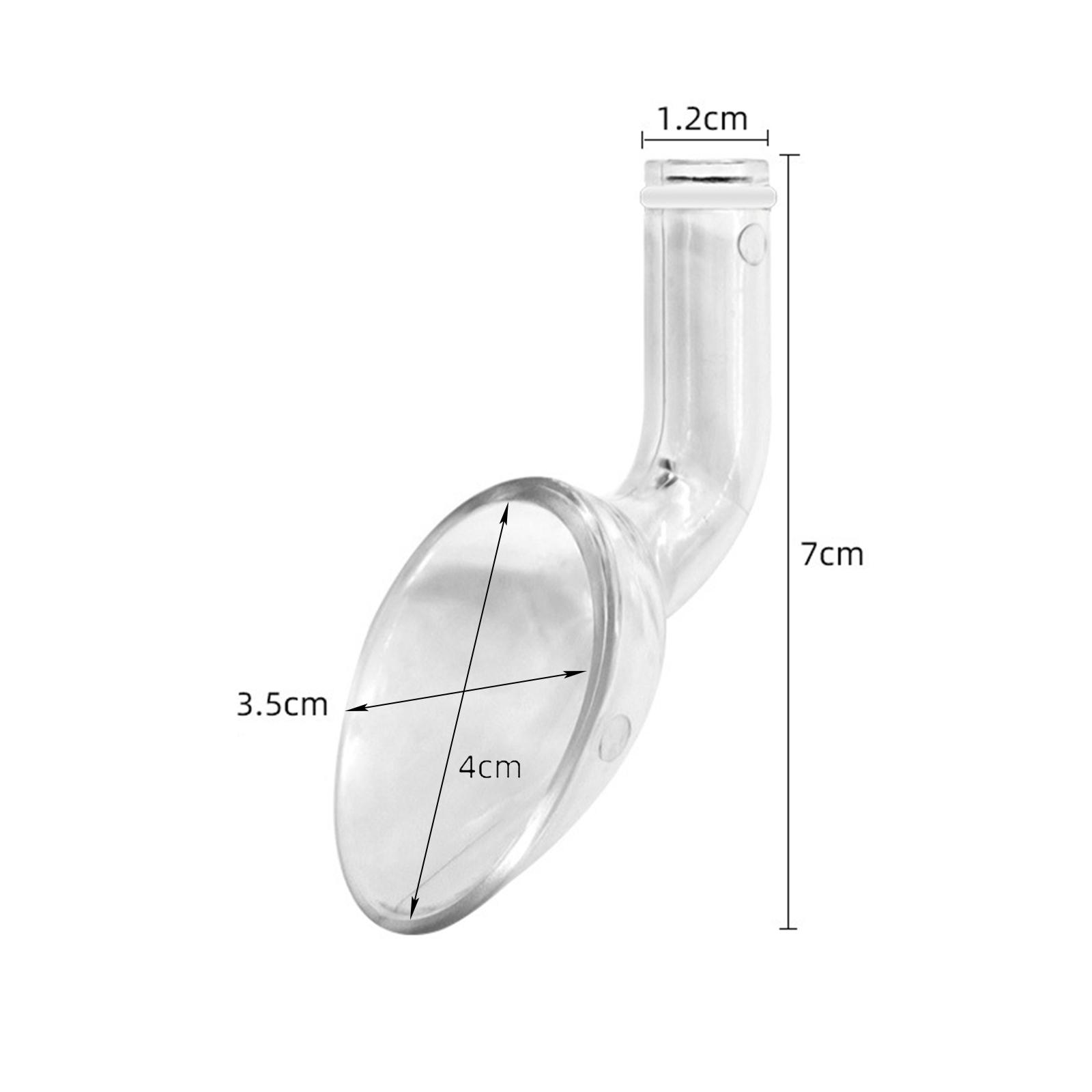 Aquarium Planted Tank Filter - Akvaryum Zambak Boru Çıkışları Şeffaf Zambak