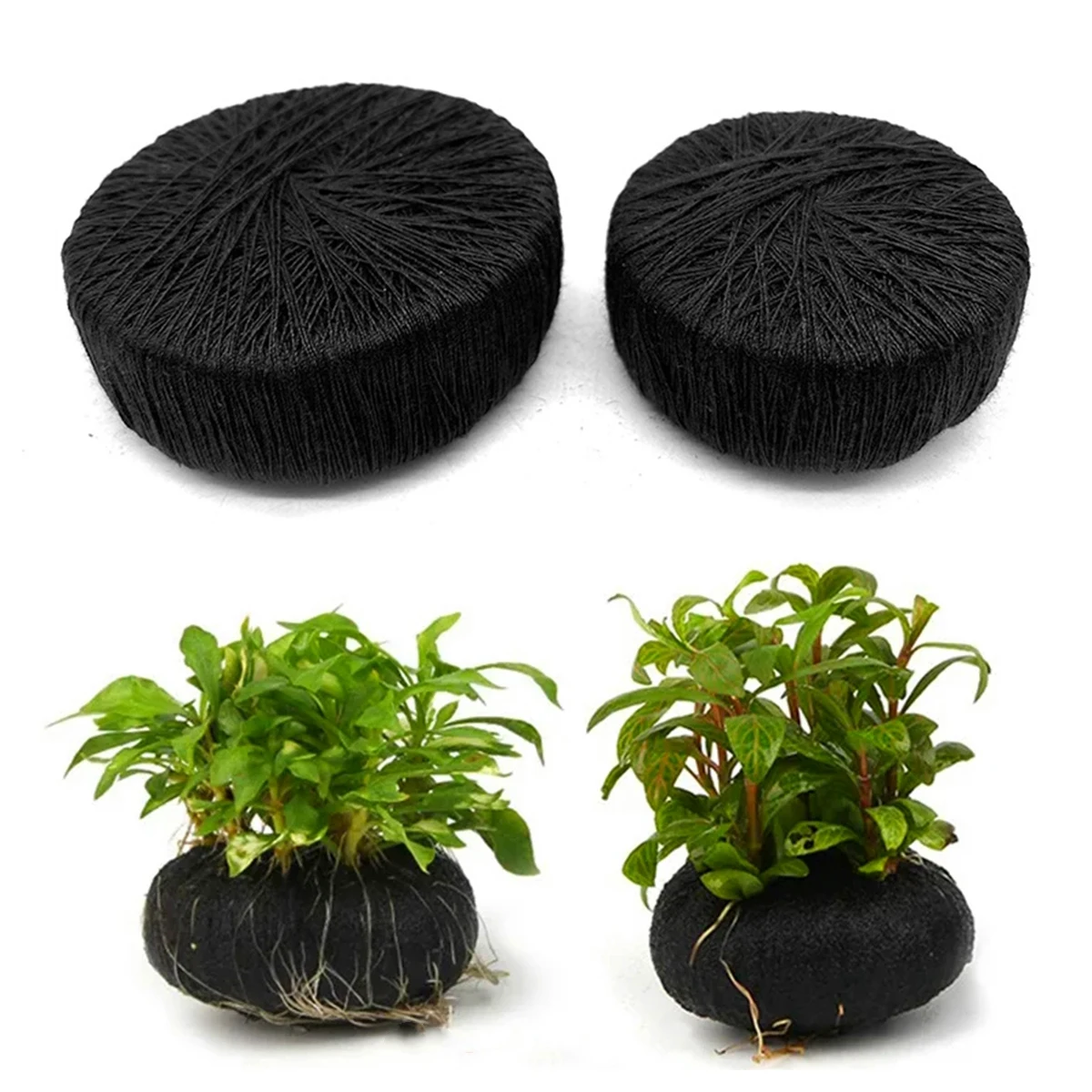 Aquarium Plant Roots - 5 adet siyah balık tankı su