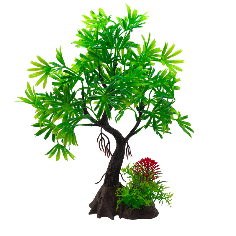 Balık tankı DIY yapay akvaryum - Aquarium Plant Roots incelemesi ve fiyatı