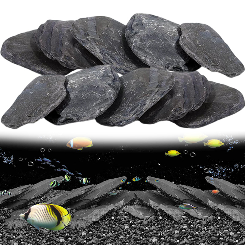 500g/1000g Akvaryum Kayrak Taş - Planted Aquarium Hardscape incelemesi ve fiyatı