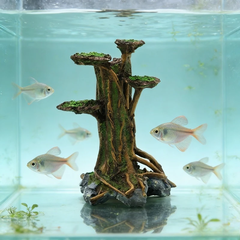 Yapay Yosun Ağacı Kök Ağacı Ak - Aquarium Plant Roots incelemesi ve fiyatı