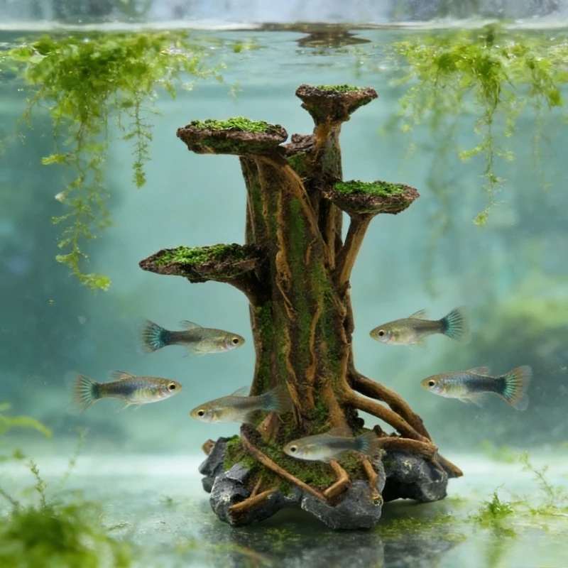 Yapay Yosun Ağacı Kök Ağacı Ak - Aquarium Plant Roots incelemesi ve fiyatı