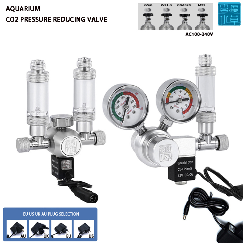 Akvaryum CO2 regülatörü soleno - Aquarium Plant Delivery incelemesi ve fiyatı