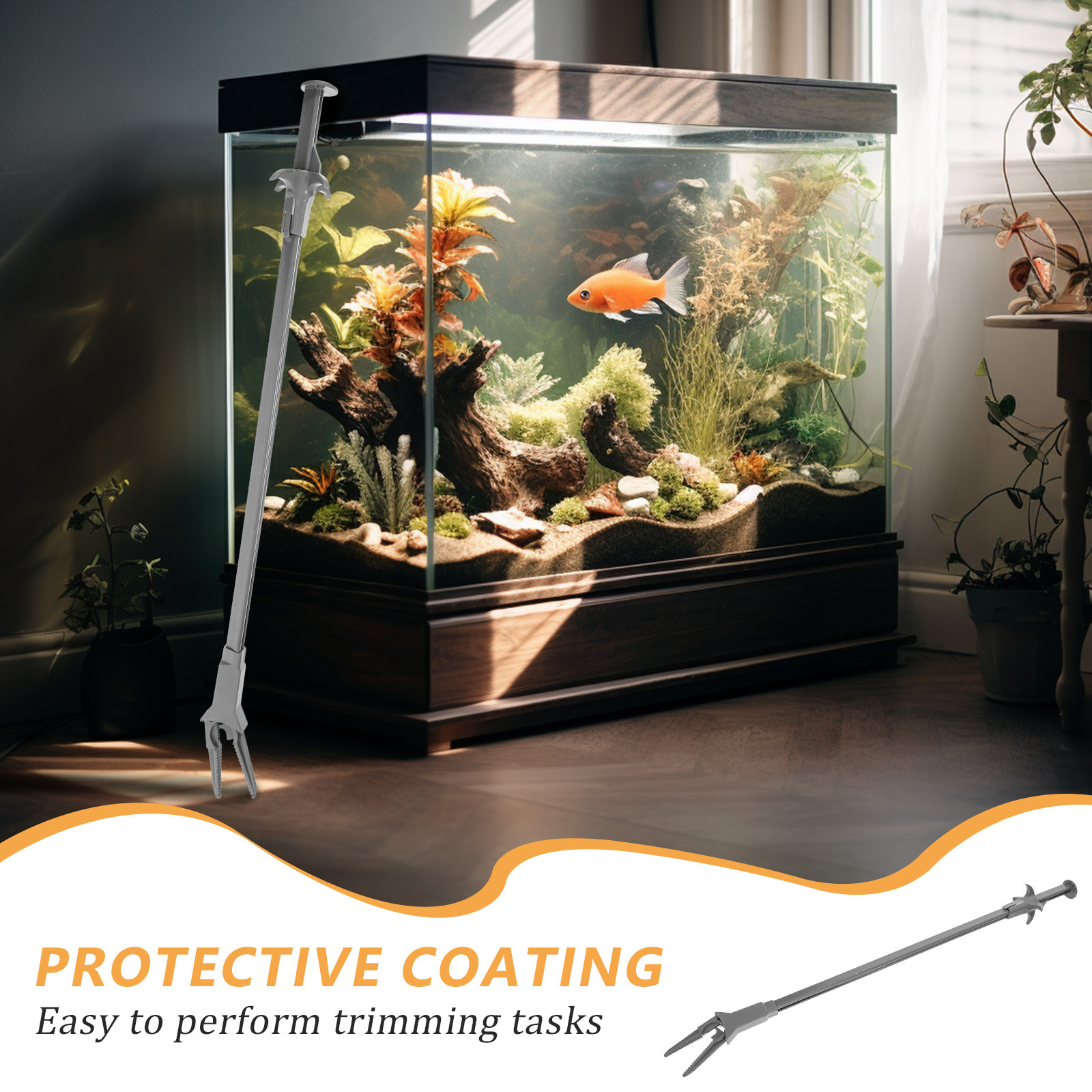 50Cm Akvaryum Bitki Cımbızı Pl - Planted Aquarium Carpet Plant incelemesi ve fiyatı